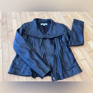 Black leather Blink Jacket